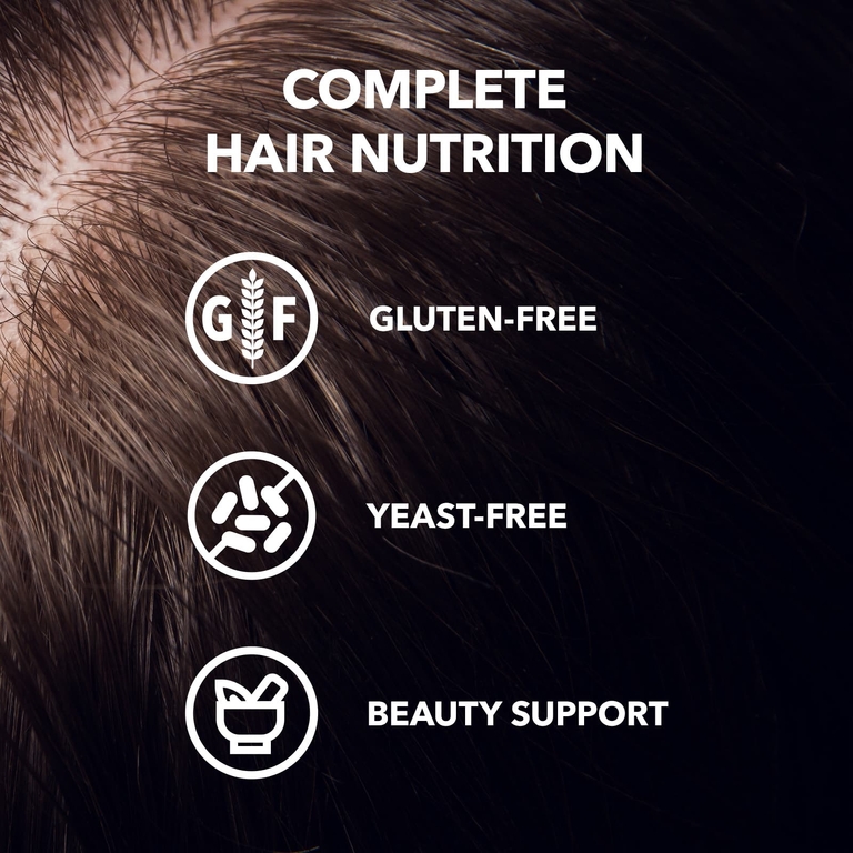 NaturesPlus, добавка для улучшения качества волос для мужчин, с МСМ и растительными экстрактами, 60 таблеток