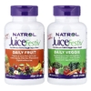 Natrol, органические фрукты и овощи, 2 флакона, по 60 капсул