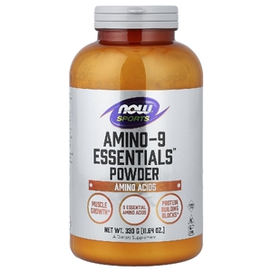 NOW Foods, Спорт, 9 незаменимых аминокислот в порошке, 330 г (11,64 унции)