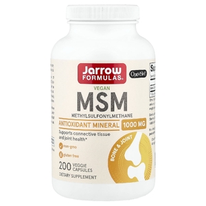 Jarrow Formulas, МСМ, 1000 мг, 200 растительных капсул