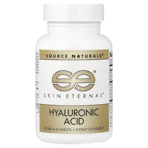Source Naturals, гиалуроновая кислота, 60 таблеток