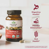 Organic India, трифала, 90 вегетарианских капсул