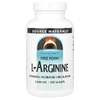 Source Naturals, L-аргинин, Свободная форма, 1000 мг, 100 таблеток