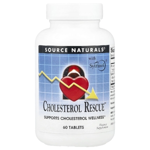 Source Naturals, добавка для поддержки уровня холестерина, 60 таблеток