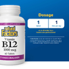 Natural Factors, витамин B12, 1000 мкг, 60 таблеток