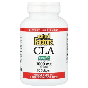 Natural Factors, CLA, 90 мягких таблеток
