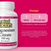 Natural Factors, цитрат магния, 90 капсул (150 мг в 1 капсуле)