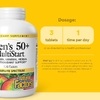 Natural Factors, мультивитамины для мужчин старше 50 лет, 120 таблеток