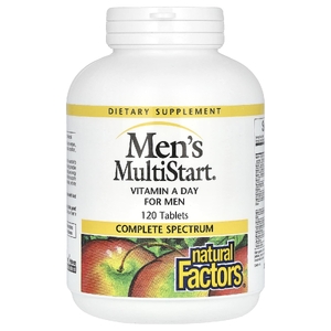 Natural Factors, ежедневные мультивитамины для мужчин, 120 таблеток