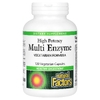 Natural Factors, высокая эффективность, мультиферменты, 120 вегетарианских капсул