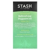 Stash Tea, растительный чай, освежающая перечная мята, без кофеина, 20 чайных пакетиков, 20 г (0,7 унции)