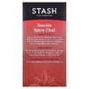 Stash Tea, черный чай, с двумя специями, 18 чайных пакетиков, 1,1 унции (33 г)