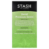 Stash Tea, зеленый чай, премиальный зеленый чай без кофеина, 18 чайных пакетиков, 33 г (1,1 унции)