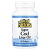 Natural Factors, жир печени трески, 90 желатиновых капсул