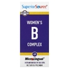 Superior Source, комплекс витаминов группы B для женщин, 60 быстрорастворимых таблеток