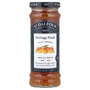 St. Dalfour, фруктовый джем, персиковый вкус, 284 г (10 унций)