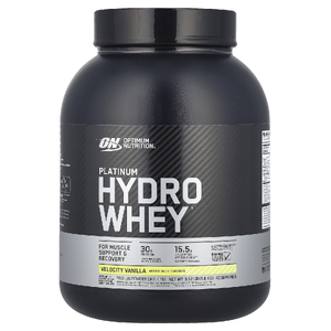 Optimum Nutrition, гидролизованный изолят сывороточного протеина, ванильный, 1,6 кг (3,52 фунта)