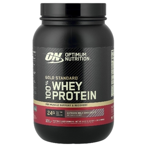 Optimum Nutrition, сывороточный протеин, со вкусом молочного шоколада, 907 г (2 фунта)