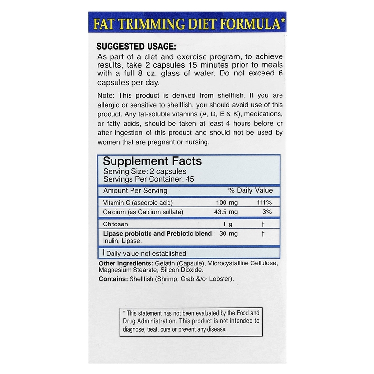 Absolute Nutrition, комплекс для усвоения жира из продуктов, оригинальная формула, 90 капсул