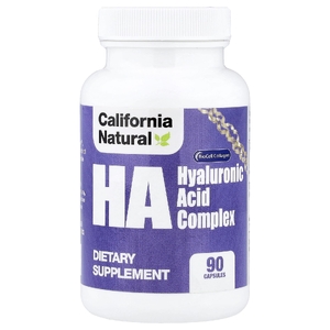 California Natural, комплекс с гиалуроновой кислотой, 90 капсул
