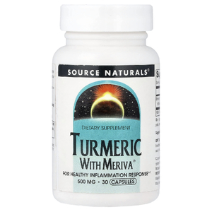 Source Naturals, куркума, 500 мг, 30 капсул