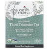 Earth Mama, чай для третьего триместра беременности, мята, без кофеина, 16 чайных пакетиков, 27,2 г (0,96 унции)