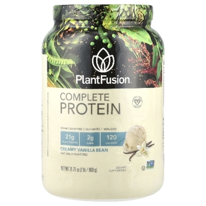 PlantFusion, растительный протеин, сливочная ваниль, 900 г (2 фунта)