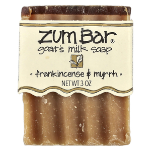 ZUM, мыло с козьим молоком, ладан и мирра, 3 унции, 1 шт.