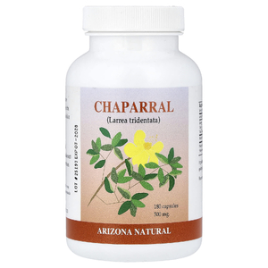 Arizona Natural, чапараль, 180 капсул (500 мг в 1 капсуле)