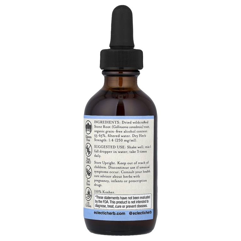 Eclectic Herb, экстракт корня камеди, поддержка мочеиспускания, 60 мл (2 жидк. унции)