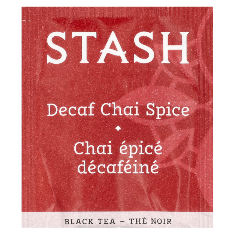Stash Tea, черный чай, чай без кофеина со специями, 18 чайных пакетиков, 33 г (1,1 унции)