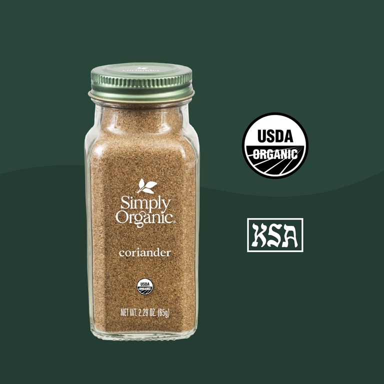 Simply Organic, Кориандр, 2,29 унции (65 г)