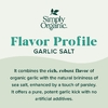 Simply Organic, Чесночная соль, 4,7 унции (133 г)
