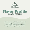 Simply Organic, Черный перец, 65 г (2,31 унции)