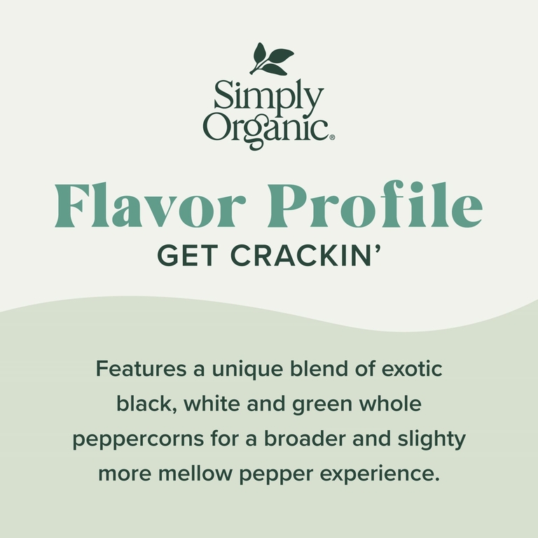 Simply Organic, Смесь перцев, 85 г (3,00 унции)