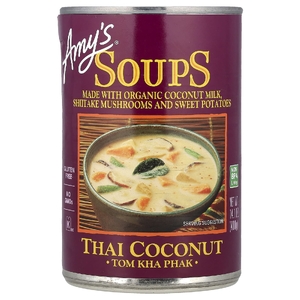 Amy's, Soups, Thai Coconut, том кха пхак, 400 г (14,1 унции)