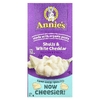 Annie's Homegrown, Ракушки и белый чеддер, Макароны с сыром, 6 унций (170 г)