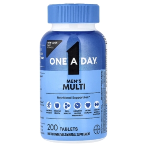 One-A-Day, мультивитамины для мужчин, 200 таблеток