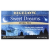 Bigelow, Herbal Tea, Sweet Dreams®, без кофеина, 20 чайных пакетиков, 30 г (1,09 унции)