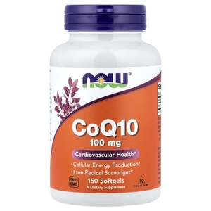 NOW Foods, коэнзим Q10, 100 мг, 150 капсул