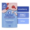 Gerber, йогуртовые шарики, для детей от 8 месяцев, со вкусом клубники, 28 г (1 унция)