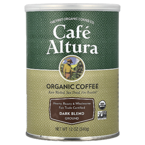 Cafe Altura, Органический кофе, молотый, темная смесь, 340 г (12 унций) (Товар снят с продажи) 