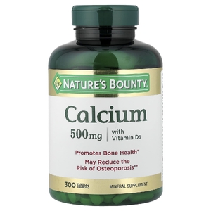 Nature's Bounty, кальций с витамином D3, 300 таблеток