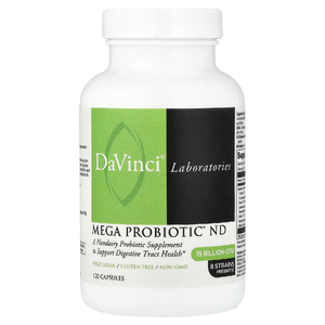 DaVinci Laboratories, Комплекс стабилизированных немолочных пробиотиков, 120 капсул