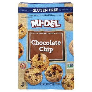Mi-Del Cookies, хрустящее печенье, с шоколадной крошкой, 227 г (8 унций) (Товар снят с продажи) 