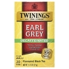 Twinings, ароматизированный черный чай, эрл грей, без кофеина, 20 чайных пакетиков, 35 г (1,23 унции)
