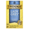 Twinings, Леди Грей®, ароматизированный черный чай, 20 чайных пакетиков, 40 г (1,41 унции)