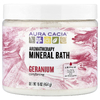 Aura Cacia, добавка для ванны с ароматерапевтическими минералами, герань, 454 г (16 унций)