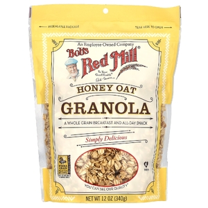 Bob's Red Mill, Мюсли с овсяными хлопьями и медом, 12 унций (340 г)