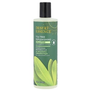 Desert Essence, Восстанавливающий шампунь с маслом чайного дерева с перечной мятой и юккой, 375 мл (12,7 жидких унций)
